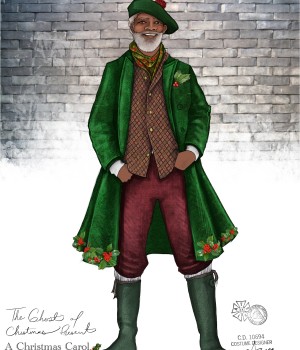 Ghost of Christmas Present Rendering